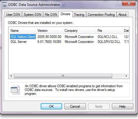 Odbc Microsoft Access Setup Buffer Size Calculations
